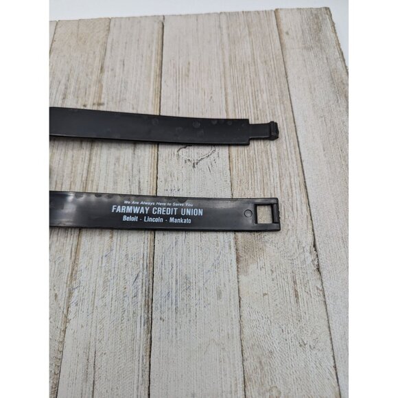 Vintage USA Nylon Plastic Slotted Spatula Turner Flipper Solid Spoon Tongs - Picture 3 of 6